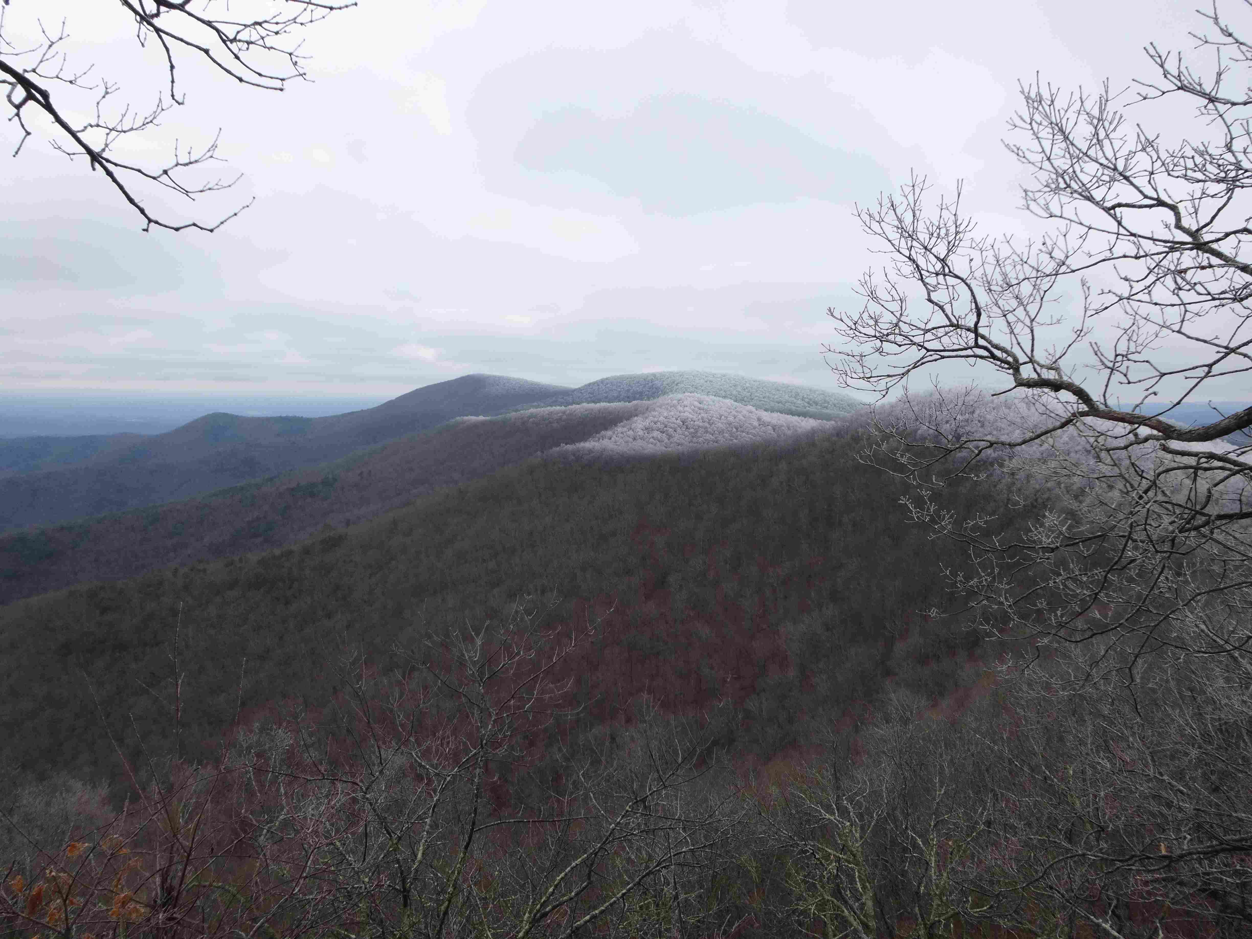 Appalachian Trail scenery from 2015 thru-hike